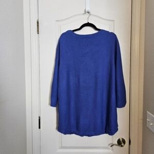 Blue talbot  Long Sleeve Sweater Sz 2X